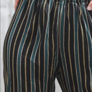 Brandy Melville Frankie Striped Flowy Pants